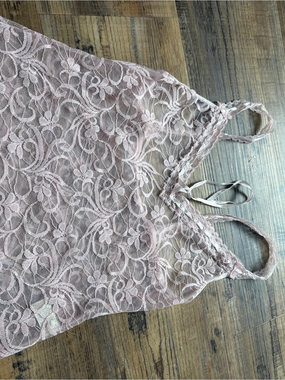 Lace Chemise Slip - Blush Pink